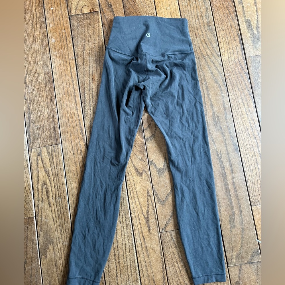 Lululemon XS gray full-length leggings